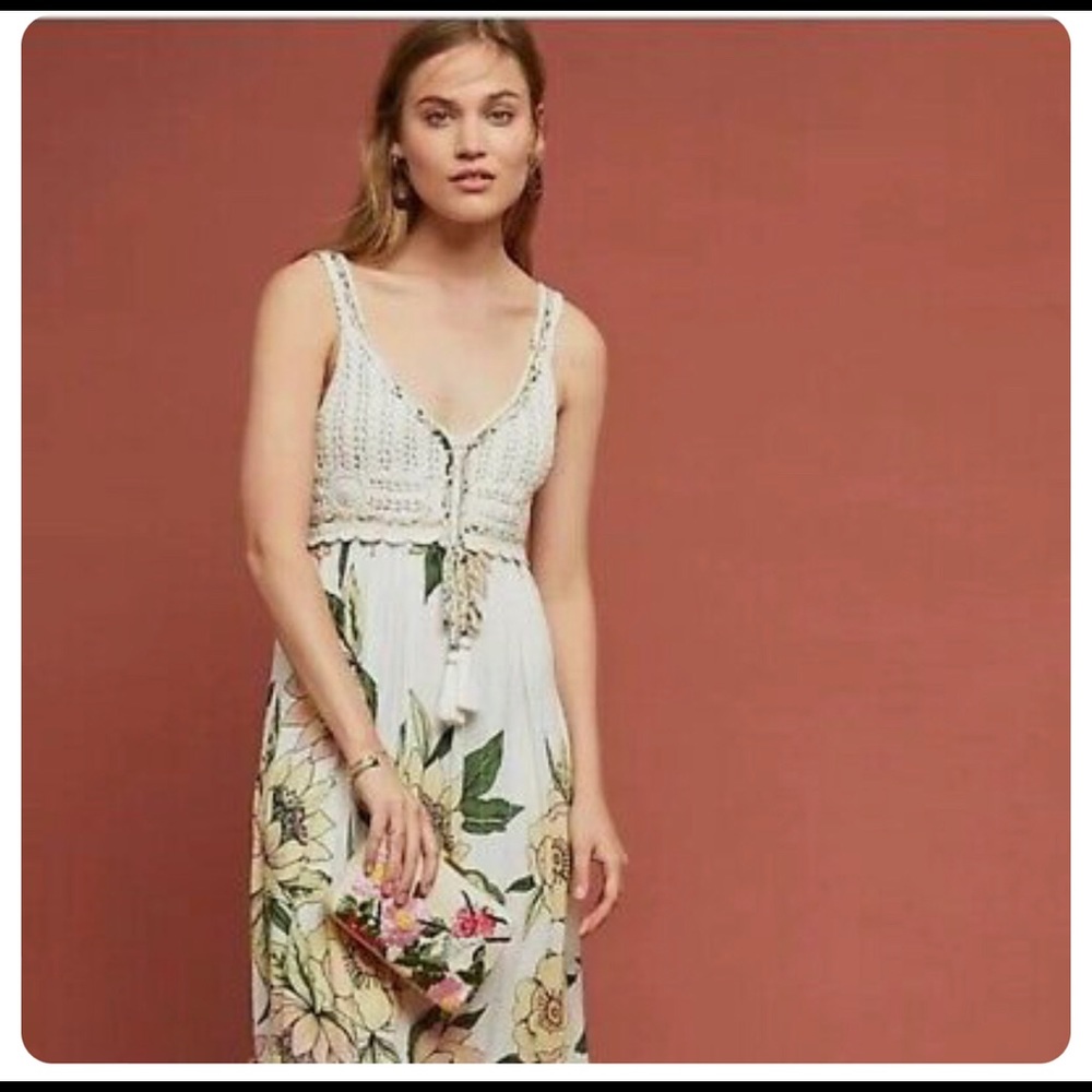 🌻 Anthropologie Farm Rio Dress